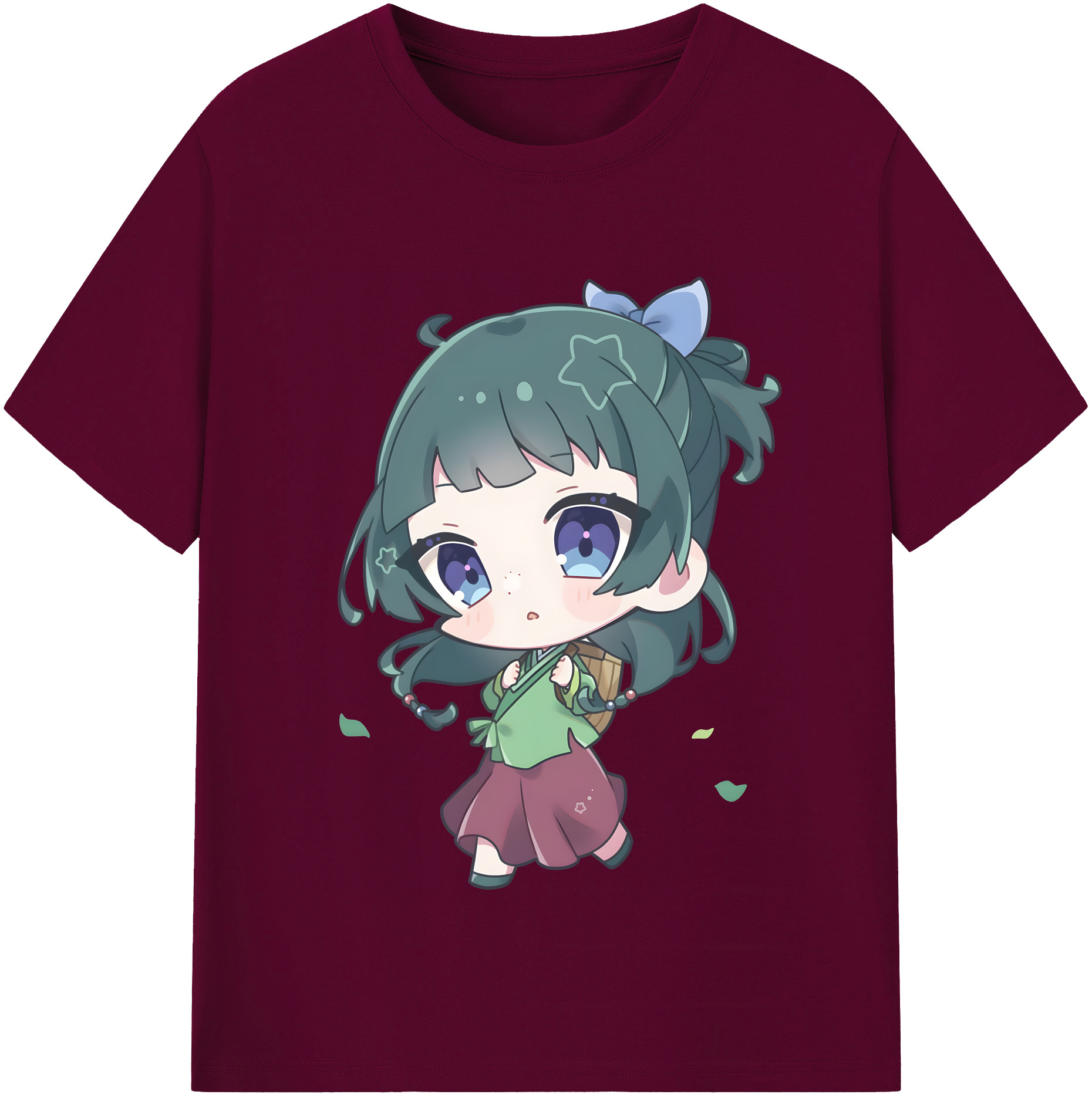 （画像用） 薬屋のひとりごと The Apothecary Diaries レディースカジュアルプリントTシャツ（綿100％）